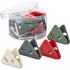 image:imageMr Pen Corner Paper Clips 20Pack 4 Colors Triangular File Corner Clip