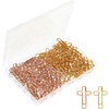 image:imageMr Pen Cross Paper Clips 100 Pcs Gold and Rose Gold  Bible and Journal Clips Bible Study and Christian Journaling Supplies