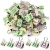 image:imageMr Pen Cute Binder Clips 80 pcs Assorted Sizes  Smiley Binder Paper Clips Bulk Paper Clamps for Office Supplies Home School Business Document Organizing