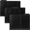 image:imageMr Pen File Folders 94 x 117 3 Pack Black Leather Design  Letter Size File Folders Office File Folder Filing Folders Files Folder File Folders with Tabs