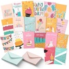 image:imageMr Pen Happy Birthday Cards with Envelopes 48 Pack 375 x 52  Animal Design Blank Inside Assorted Birthday Cards Bulk for KidsMarigold