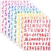 image:imageMr Pen Letter Stickers 1 Inch 8 Sheets 576 pcs Colorful  Self Adhesive Letters and Numbers Vinyl Alphabet Stickers