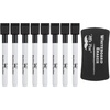 image:imageMr Pen Magnetic Dry Erase Markers 12 Pack Black  Fine Tip Markers with BuiltIn Magnet amp Eraser Low Odor Quick Dry for Whiteboards Office School amp HomeBlack eraser included