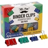 image:imageMr Pen Metal Binder Clips 100 pcs Assorted Sizes  Colored Binder Paper Clips Bulk Paper Clamps for Office Supplies Home School Business Document Organizing