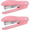 image:imageMr Pen Office Stapler with Staples 2 Pack 200 Staples 14  20 Sheet Capacity Desktop Stapler for Students Office Supplies Ergonomic Design for Comfortable Use JamFreePink
