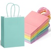 image:imageMr Pen Paper Gift Bags with Handles 32 Pack 83 x 59 x 31  Pastel Paper Bags with Handles Bulk Ideal for Gifts Weddings Baby Showers Birthdays Shopping Retail MerchandiseDreamy Spring
