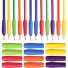 image:imageMr Pen Pencil and Pen Grips Colorful 12 Pack Pencil Grips for Adults  Rubber Ergonomic Pen GripperBright Colors