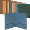 image:imageMr Pen Plastic Folders with Pockets 15 pcs  Aesthetic File Folder with Business Card Slot 2Pocket Folder Back to School Office Filing Supplies