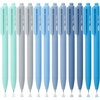 image:imageMr Pen Retractable Gel Pens 12 Pack Colorful Ink Fine Point 07mm  Fast Dry Smooth Writing Cute Pens for Drawing Writing Planner and School SuppliesSky Blue Barrel  Black Ink