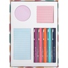 image:imageMr Pen Sticky Notes Set Gift Box Felt Tip Pens Dotted Round  Lined amp To Do List SelfStick Sticky Pads for Bible Study Office School Planning Journaling amp Organization