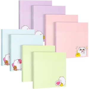 image:imageMr Pen Aesthetic Sticky Notes 3x3 8 Pads 400 Sheets 4 Designs  Tiny Hamster Sticky Notes SelfStick Note Pads Aesthetic Perfect for Office School Home Study amp OrganizationCute Bear