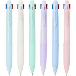 image:imageMr Pen Ballpoint Pen Multicolor 6 Pack 4in1 Colored Pens Fine Point  Ballpoint Gift Pens for Planner Journaling Assorted Ink