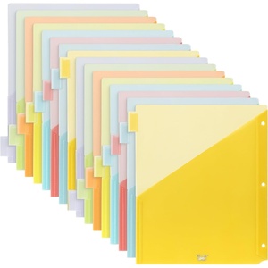 image:imageMr Pen Binder Dividers with Pockets and Tabs 16 Pack Colorful  3 Ring Binder Dividers with Tabs and Pockets on Both SidesMarshmallow Twist