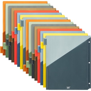 image:imageMr Pen Binder Dividers with Pockets and Tabs 16 Pack Colorful  3 Ring Binder Dividers with Tabs and Pockets on Both SidesUrban Sky