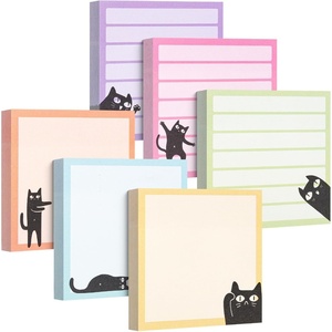 image:imageMr Pen Black Cat Sticky Notes Set 3 x 3 6 Pads 480 Sheets  Black Cat Sticky Notes Memo Pads SelfStick Note Pad for Office School Home Study amp Organization3 inches x 3 inches