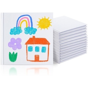image:imageMr Pen Blank Hardcover Books for Kids 7 x 10 6 Pack 40 SheetsPack  White Blank Books for Kids to Write Stories5 x 5  80 Pages  12 Pack
