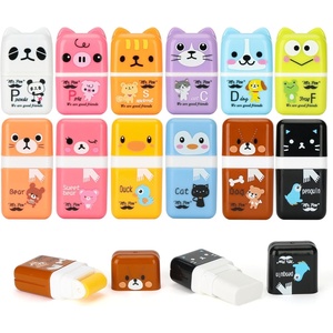 image:imageMr Pen Cute Animal Eraser with Clean Up Roller and Cover 12 Pack LatexFree Rubber Pencil Erasers with Collector Rollers for Teens amp Kids Teacher Classroom School Supplies Party Favor