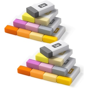 image:imageMr Pen Erasers 20 Pack Large Block Erasers for School No Smudge  Large Latex Free Block Erasers for School Office Art Sketching Homework Exams Clean SmudgeFree CorrectionSunset Harmony