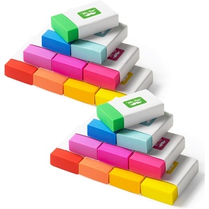 image:imageMr Pen Erasers 20 Pack Large Block Erasers for School No Smudge  Large Latex Free Block Erasers for School Office Art Sketching Homework Exams Clean SmudgeFree CorrectionVivid Joy