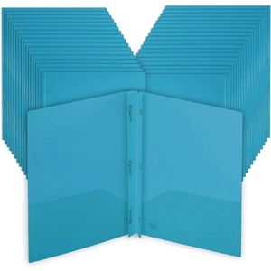 image:imageMr Pen Folders with Pockets and Prong with Fasteners 2 Pocket Folder  3 Prong Folders 5 Pack Plastic