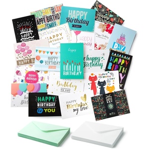 image:imageMr Pen Happy Birthday Cards with Envelopes 48 Pack 375 x 52  Animal Design Blank Inside Assorted Birthday Cards Bulk for KidsSeafoam