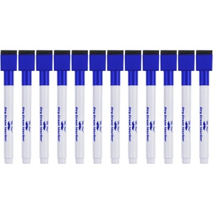 image:imageMr Pen Magnetic Dry Erase Markers 12 Pack Black  Fine Tip Markers with BuiltIn Magnet amp Eraser Low Odor Quick Dry for Whiteboards Office School amp HomeBlue