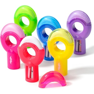image:imageMr Pen Manual Pencil Sharpener amp Eraser 6 Pack 2in1 Manual Sharpeners  Multicolored Sharpener with Eraser Fun Stationery Back to School Supplies Classroom Rewards Birthday Party Favors