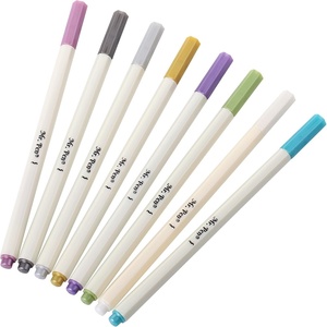 image:imageMr Pen Metallic Markers 8 Pcs Assorted Colors  Metallic Markers Fine Tip Metallic Pens Metallic Markers for Black Paper Metallic Paint Pens Metallic Marker Pens