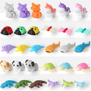 image:imageMr Pen Mini Animal Pencil Erasers Toy Set 30 pcs 10 Design  3D Mini Puzzle Erasers Toys for Kids Reward Party Favors NonToxic amp Safe for Children LatexFree