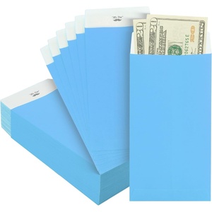 image:imageMr Pen Money Envelopes for Cash 65 x 35 100 Pack Kraft Paper  SelfAdhesive Bulk Cash Envelopes for Budgeting Money and Coin Saving Check Budget Small Item OrganizingSky Breeze