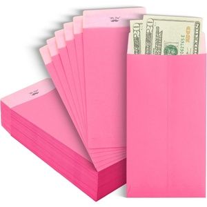 image:imageMr Pen Money Envelopes for Cash 65 x 35 100 Pack Kraft Paper  SelfAdhesive Bulk Cash Envelopes for Budgeting Money and Coin Saving Check Budget Small Item OrganizingLight Pink