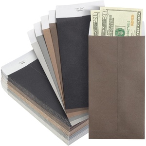 image:imageMr Pen Money Envelopes for Cash 65 x 35 100 Pack Kraft Paper  SelfAdhesive Bulk Cash Envelopes for Budgeting Money and Coin Saving Check Budget Small Item OrganizingMuted Luxe