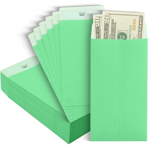 image:imageMr Pen Money Envelopes for Cash 65 x 35 100 Pack Kraft Paper  SelfAdhesive Bulk Cash Envelopes for Budgeting Money and Coin Saving Check Budget Small Item OrganizingMint Green