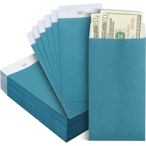 image:imageMr Pen Money Envelopes for Cash 65 x 35 100 Pack Kraft Paper  SelfAdhesive Bulk Cash Envelopes for Budgeting Money and Coin Saving Check Budget Small Item OrganizingTeal