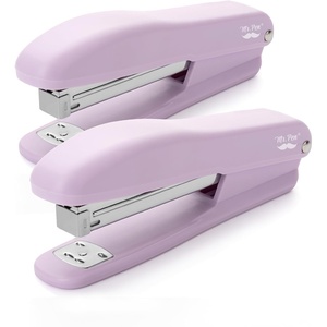 image:imageMr Pen Office Stapler with Staples 2 Pack 200 Staples 14  20 Sheet Capacity Desktop Stapler for Students Office Supplies Ergonomic Design for Comfortable Use JamFreePurple
