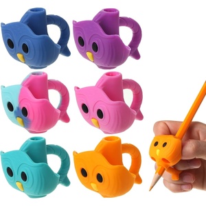 image:imageMr Pen Owl Pencil Grips 6 pcs Morandi Colors Pencil Grips  Cute Pencil Grips Pencil Grips for Kids Handwriting Pencil Grips for Kids Finger Grips for Pencils Writing Aids for KidVibrant