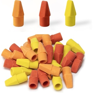 image:imageMr Pen Pencil Top Erasers 30 Pack LatexFree  NoSmudge Cap Pencil Erasers for Precise Erasing Kids Teachers Studying Supplies Sunset Scheme