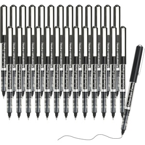 image:imageMr Pen RollerBall Pens 25 Pack Black Fine Point Roller Ball Pens  05mm Liquid Ink Pens for Writing Journaling