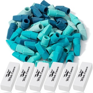 image:imageMr Pen School Eraser Combination Set 66 Pack Pink  Latex Free Erasers for School Office Art Sketching Homework Exams Clean SmudgeFree CorrectionBlue Shades