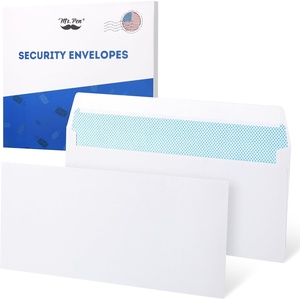 image:imageMr Pen Security Envelopes 10 50 Pack Business Envelopes Self Seal  Security Envelopes Peel and Seal