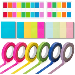 image:imageMr Pen Small Sticky Notes Set Index Tabs Highlighter Tape  Mini SelfStick Sticky Pads for Bible Study Office School Planning Journaling amp Organization