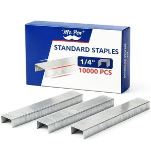image:imageMr Pen Staples for Stapler 20000 pcs 14 inch 20 Sheet Capacity 266  Ideal for Desk Staplers Fits Most Staple Guns for Upholstery Construction Furniture10 000 Staples  14