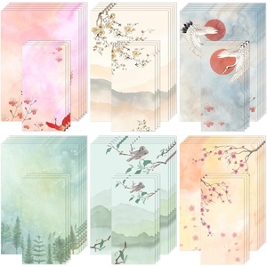 image:imageMr Pen Stationery Writing Paper Set with Envelopes 52 x 73  60 Letter Sheets amp 30 Envelopes Smooth Printable Letter Paper for Handwritten Notes Personal Letters InvitationsCherry blossoms