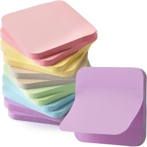 image:imageMr Pen Sticky Notes 28x28 12 Pads 720 Sheets Pastel Color  Round Corner Sticky Notes Bulk SelfStick Note Pads Perfect for Office School Home Study amp Organization