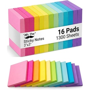 image:imageMr Pen Sticky Notes 3x3 16 Pads 1300 Sheets Prisms Reverie  Sticky Notes Bulk SelfStick Note Pads Perfect for Office School Home Study amp Organization