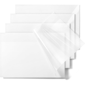 image:imageMr Pen Transparent Sticky Notes 5 x 7 10 Pads 500 Sheets  Large Clear Sticky Notes Waterproof SelfAdhesive Clear Note Pads for Bible Journaling and Studying Easy to Peel200 Sheets