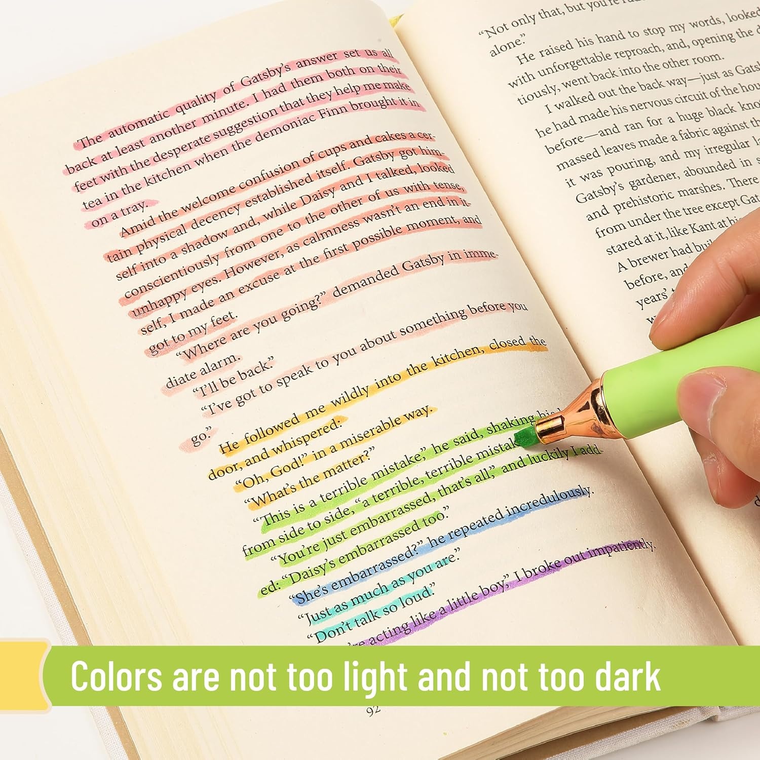 image:imageMr Pen Glitter Highlighters 8 Pack Energetic Colors  Chisel Tip Glitter Highlighter Markers for Journaling Notes Planners amp Creative Highlighting