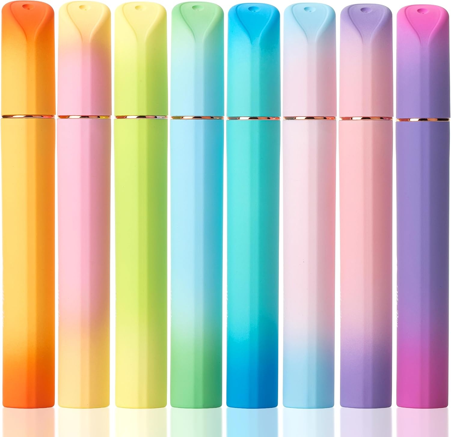 image:imageMr Pen Glitter Highlighters 8 Pack Energetic Colors  Chisel Tip Glitter Highlighter Markers for Journaling Notes Planners amp Creative Highlighting