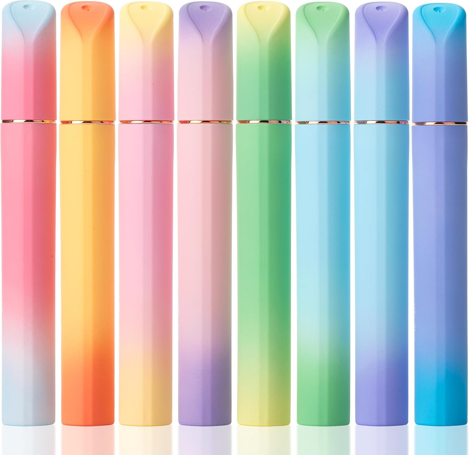 image:imageMr Pen Glitter Highlighters 8 Pack Sunshine Colors  Chisel Tip Glitter Highlighter Markers for Journaling Notes Planners amp Creative Highlighting