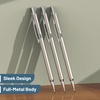 image:imageMr Pen 07mm Metal Mechanical Pencil Set with Lead Refills amp Erasers  3 Pack 6x Tubes 2B Lead Refill 3x Erasers for School Supplies Note Taking Drawing Sketching